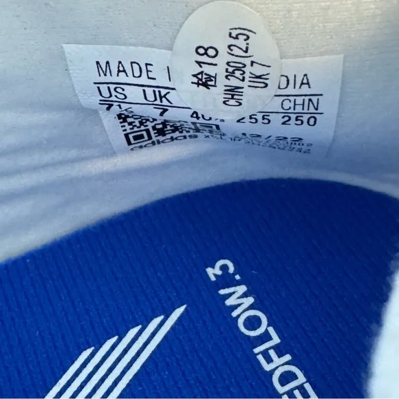 Adidas X Speedflow.3 TF Turf Soccer Cleats Blue White GW7509 Men’s 7.5/UK 7 NEW - Picture 13 of 13